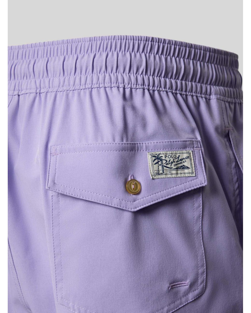 Polo Ralph Lauren Zwembroek Met Elastische Band in het Purple voor heren