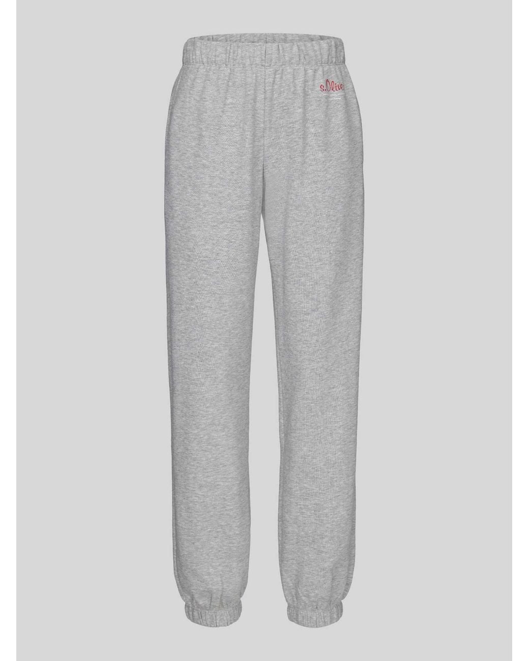 S.oliver Sweatpants in het Gray
