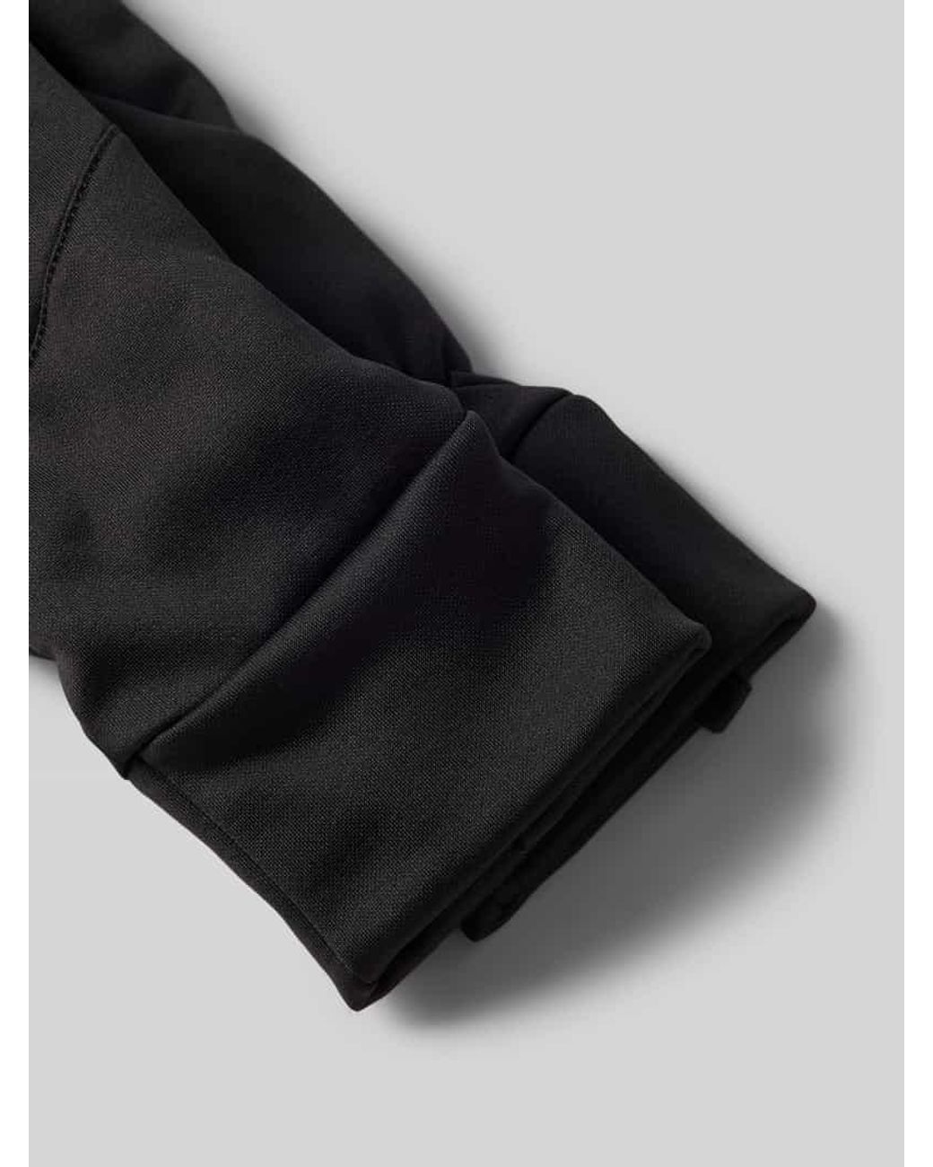 Bugatti Handschuhe aus elastischem Material-Mix in Black für Herren