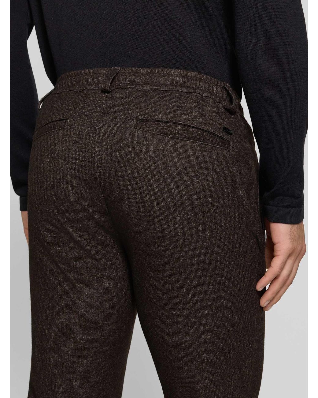 Brax Joggers & Trackpants in het Black voor heren