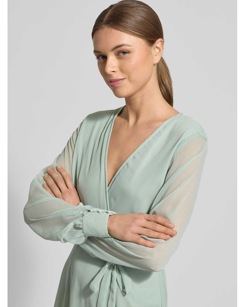 Vila Midijurk Met Ceintuur Model 'Falia' in het Green