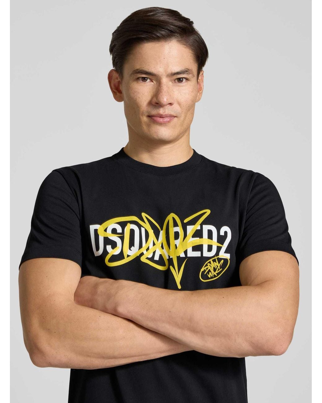DSquared² T-Shirts in het Black voor heren
