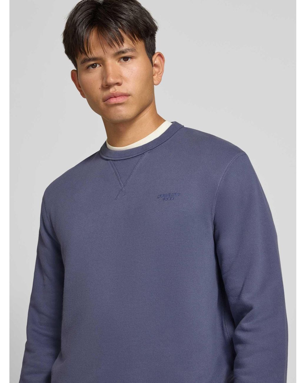 Superdry Sweaters in het Blue voor heren