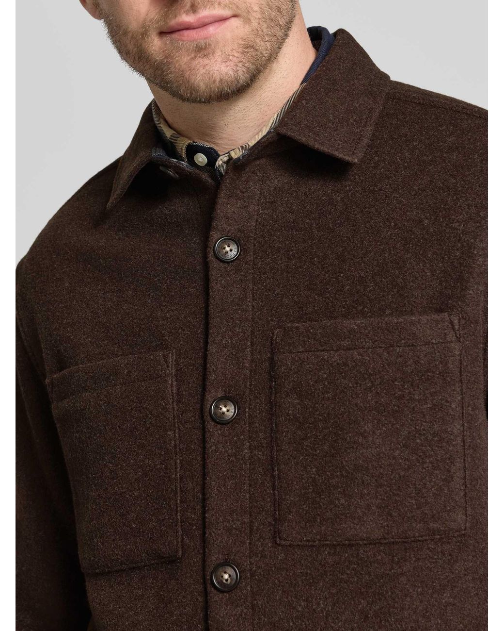 Barbour Shackets in het Brown voor heren