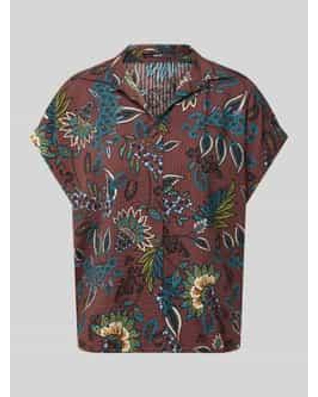 Zero Blouses Korte Mouw in het Multicolor
