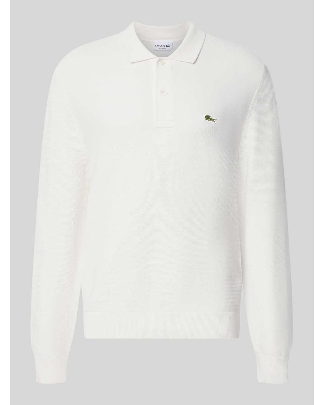 Lacoste Poloshirts in het White voor heren