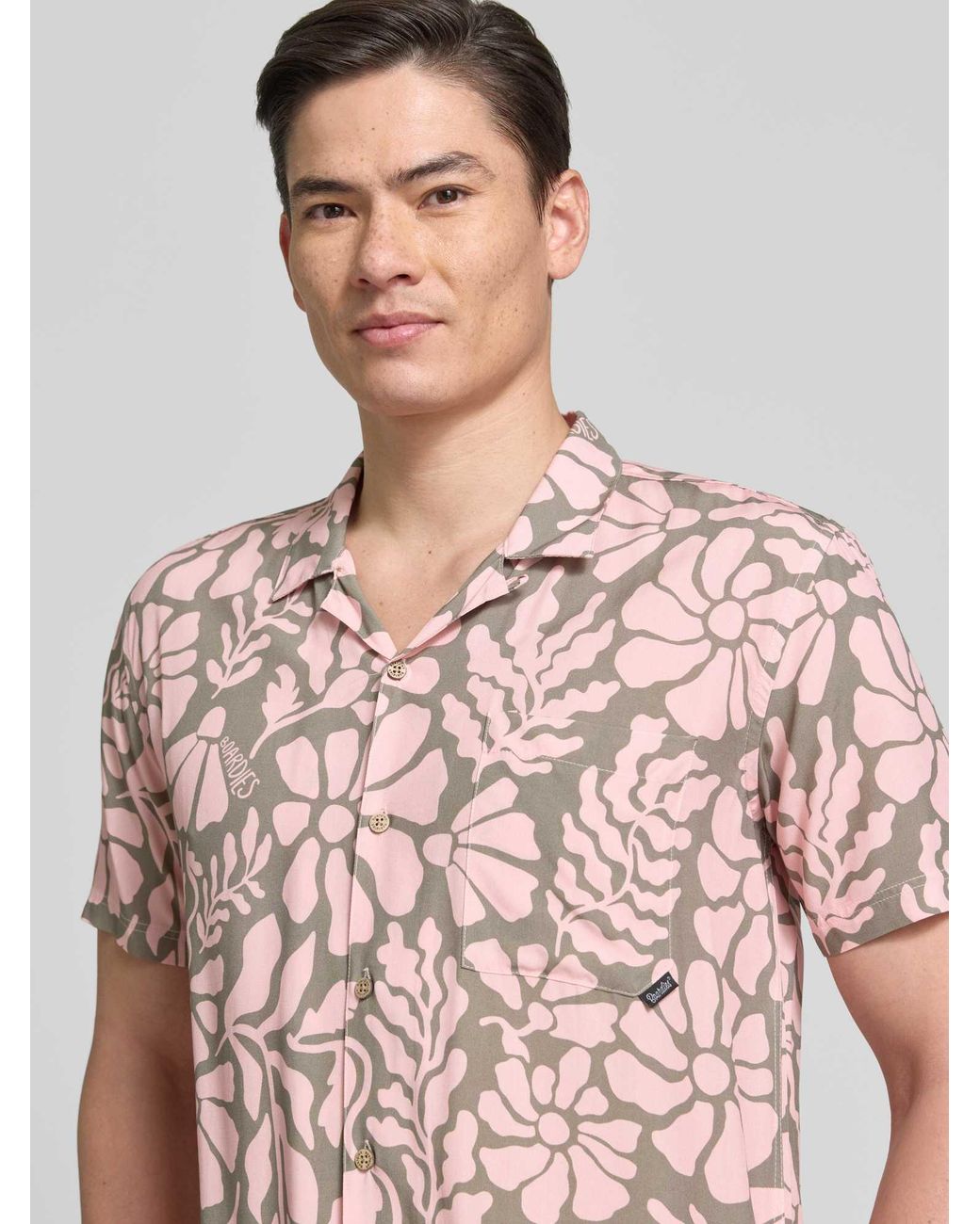 Boardies Casual Overhemden in het Pink voor heren