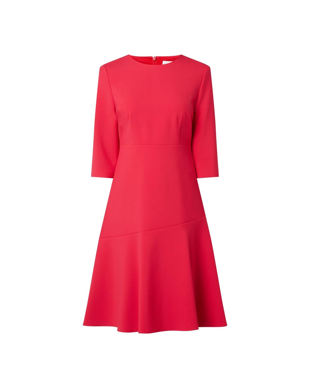 BOSS by HUGO BOSS Kleid mit 3/4-Arm Modell 'Dasty' in Pink | Lyst DE