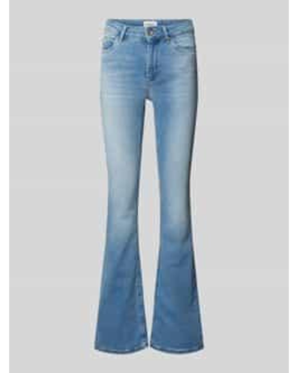 ONLY Bootcut Jeans in het Blue
