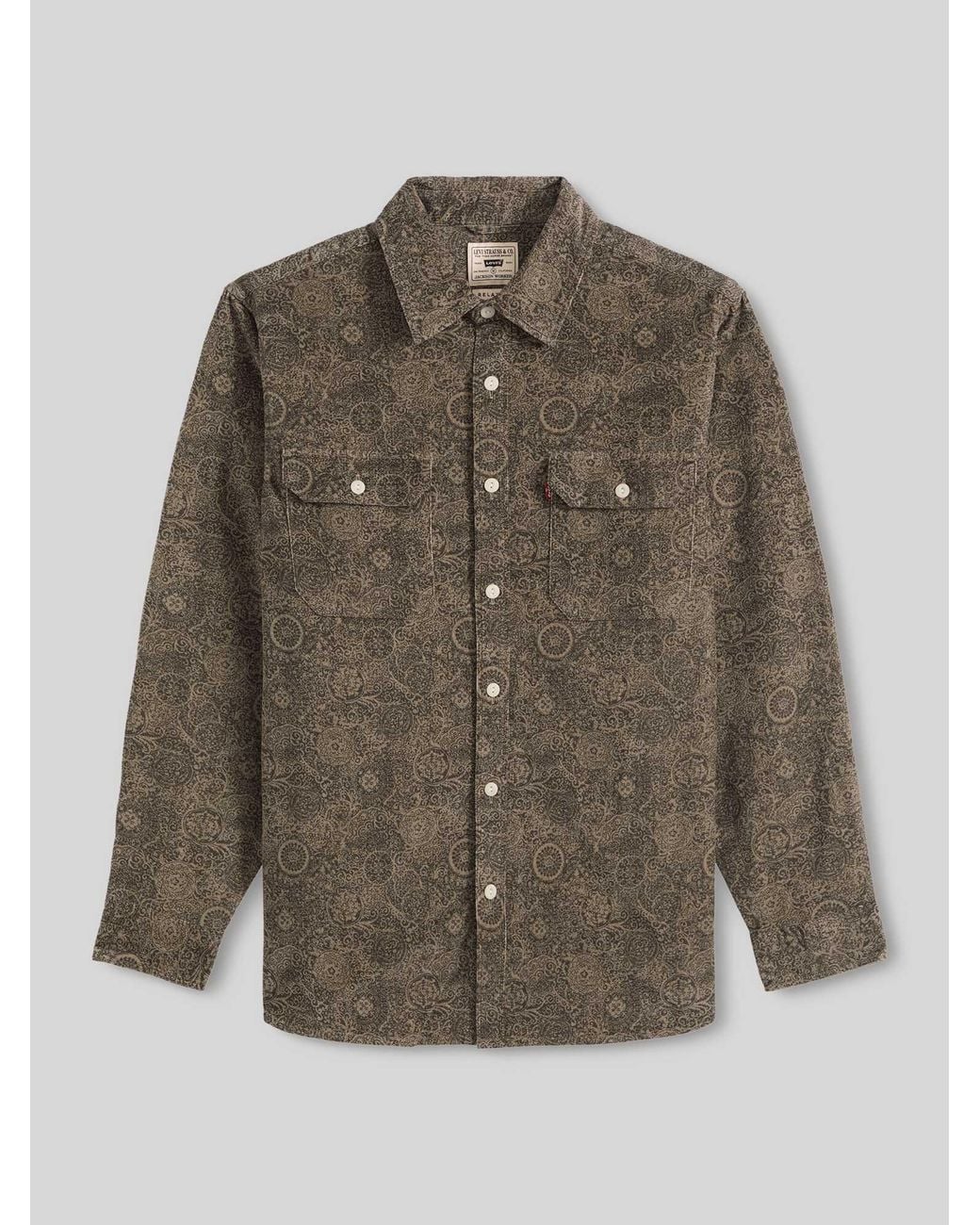 Levi's Denim Overhemden in het Brown voor heren