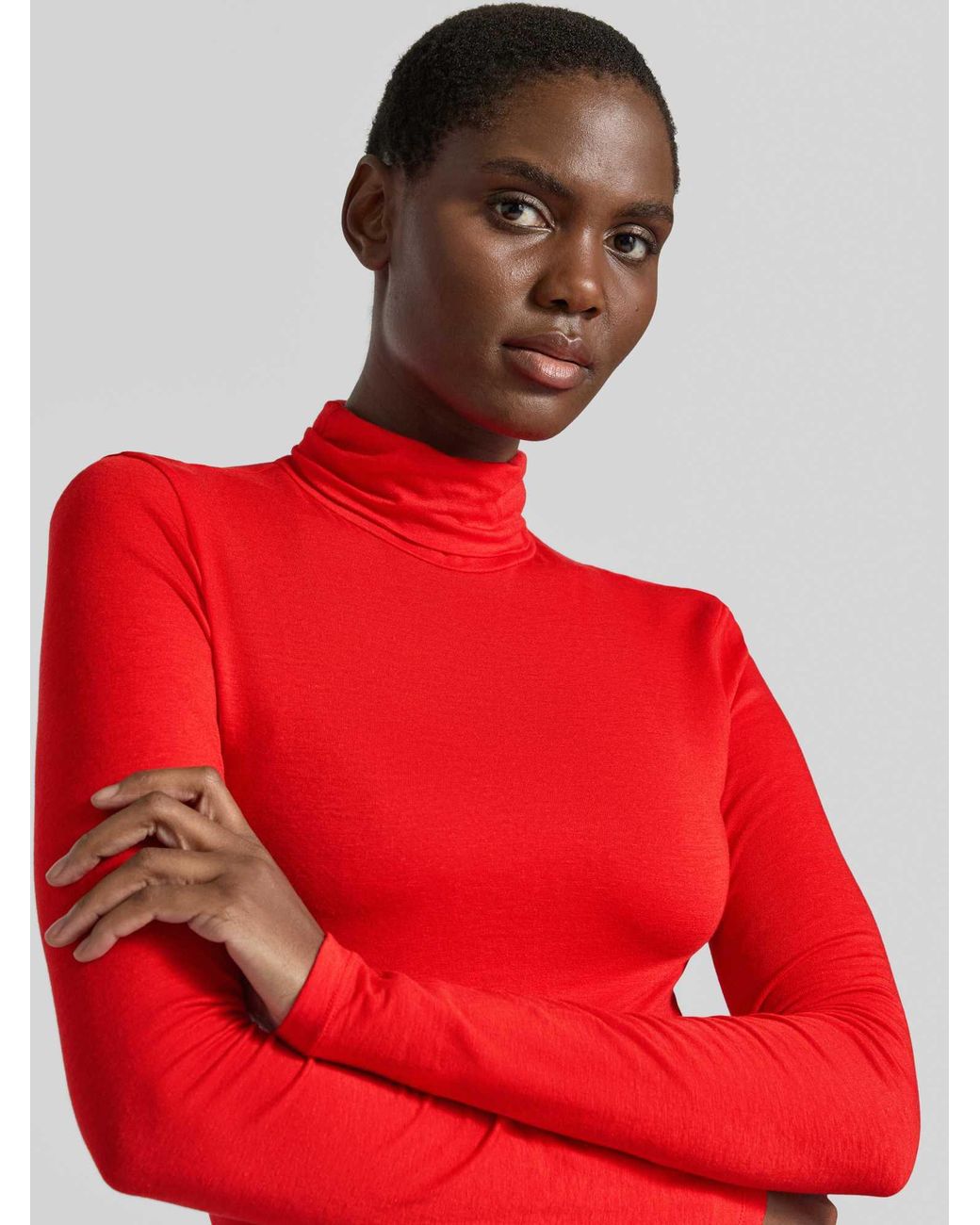 Jake*s Longsleeves in het Red