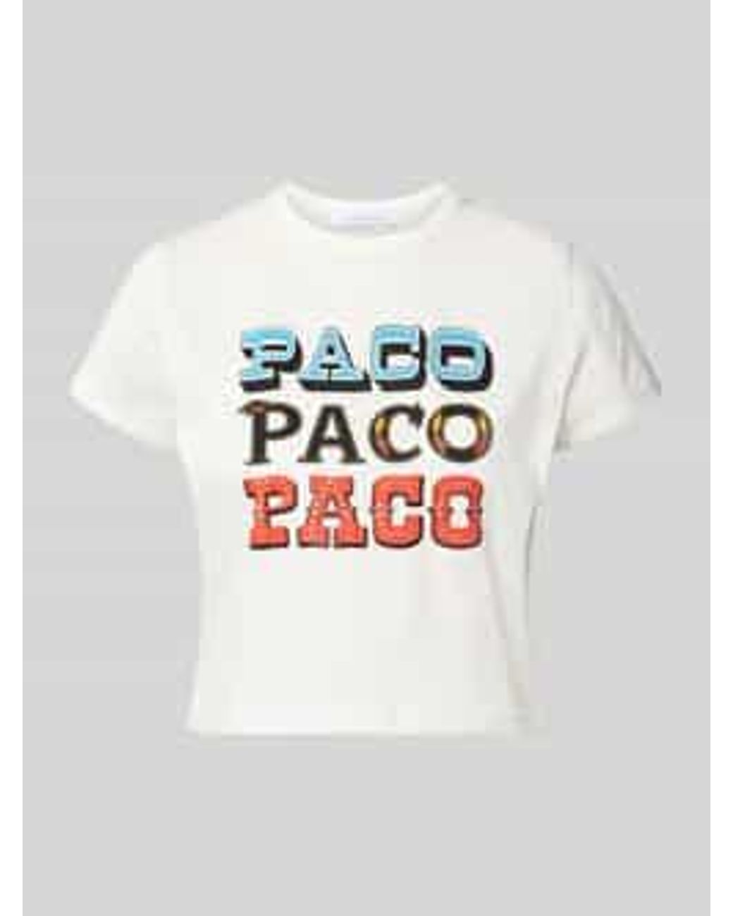 Rabanne T-Shirts in het Gray
