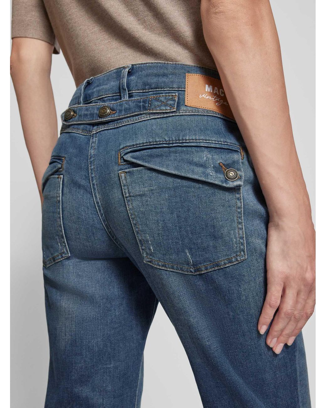 M·a·c Jeans in het Blue