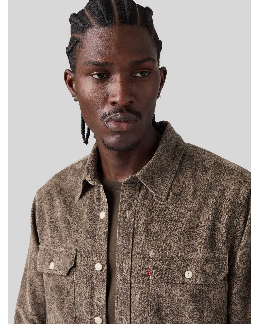 Levi's Denim Overhemden in het Brown voor heren