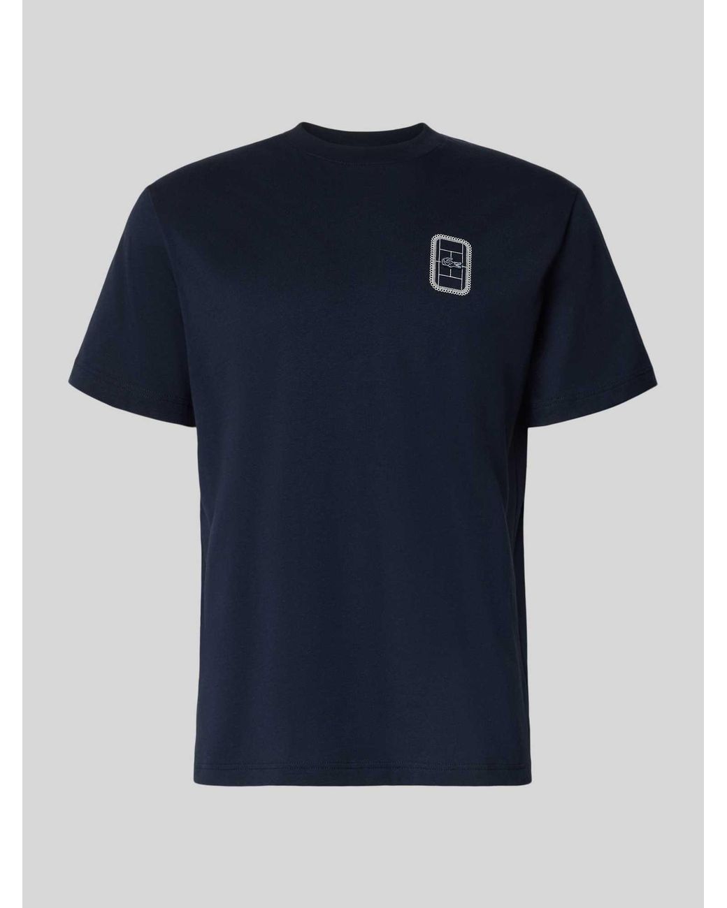 Lacoste T-Shirts in het Blue voor heren