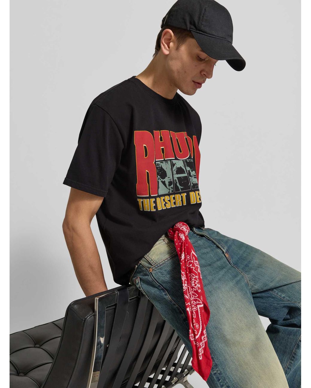 Rhude T-Shirts in het Black voor heren
