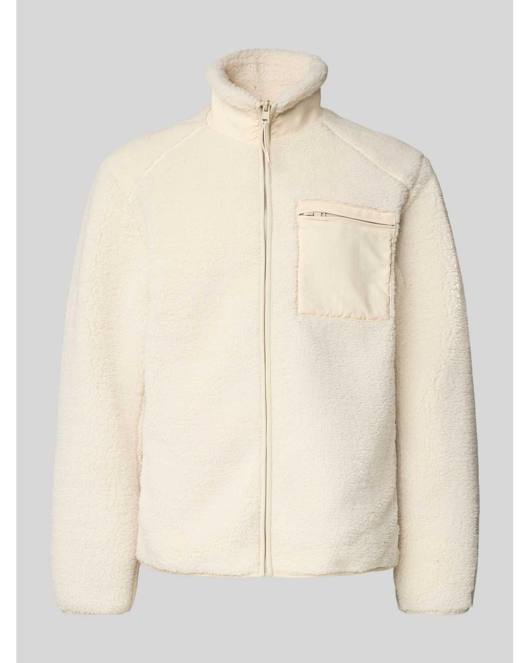 Only & Sons Regular Fit Jack Van Imitatiebont Met Mesh, Model 'Dallas' in het Natural voor heren