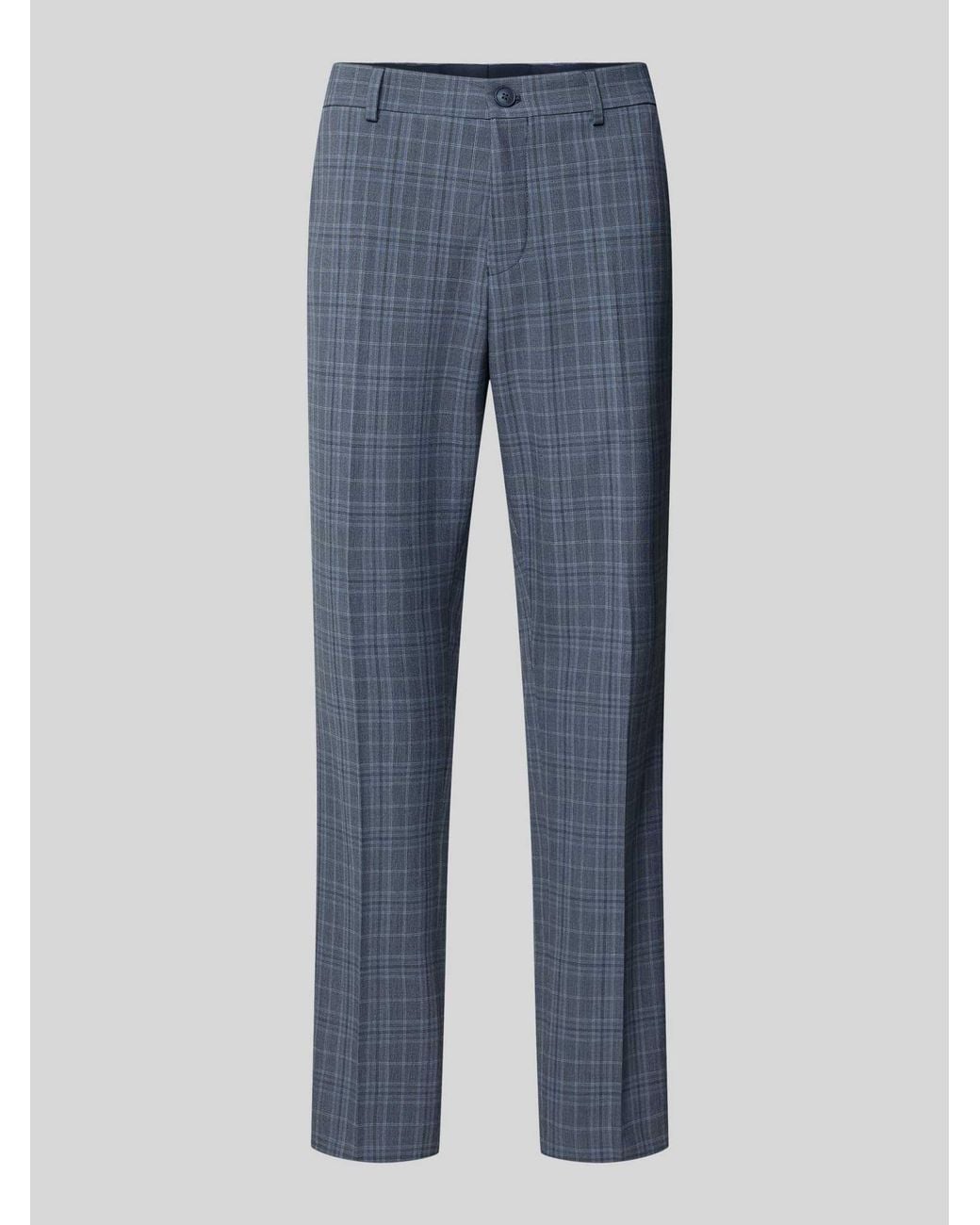 SELECTED Pantalons in het Blue voor heren