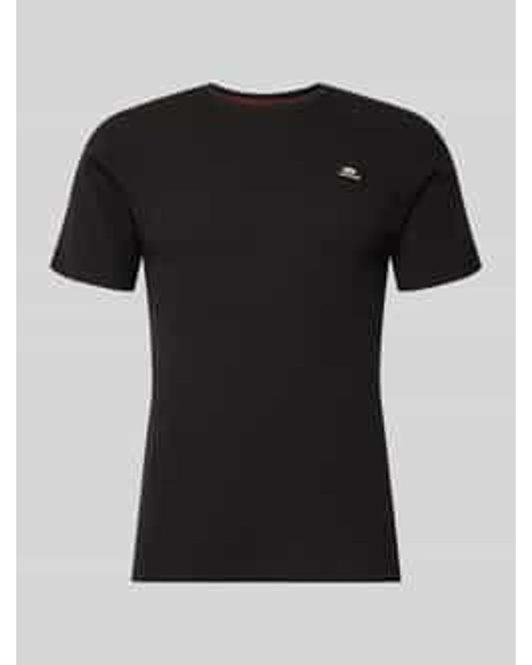 Alpha Industries T-Shirts in het Black voor heren