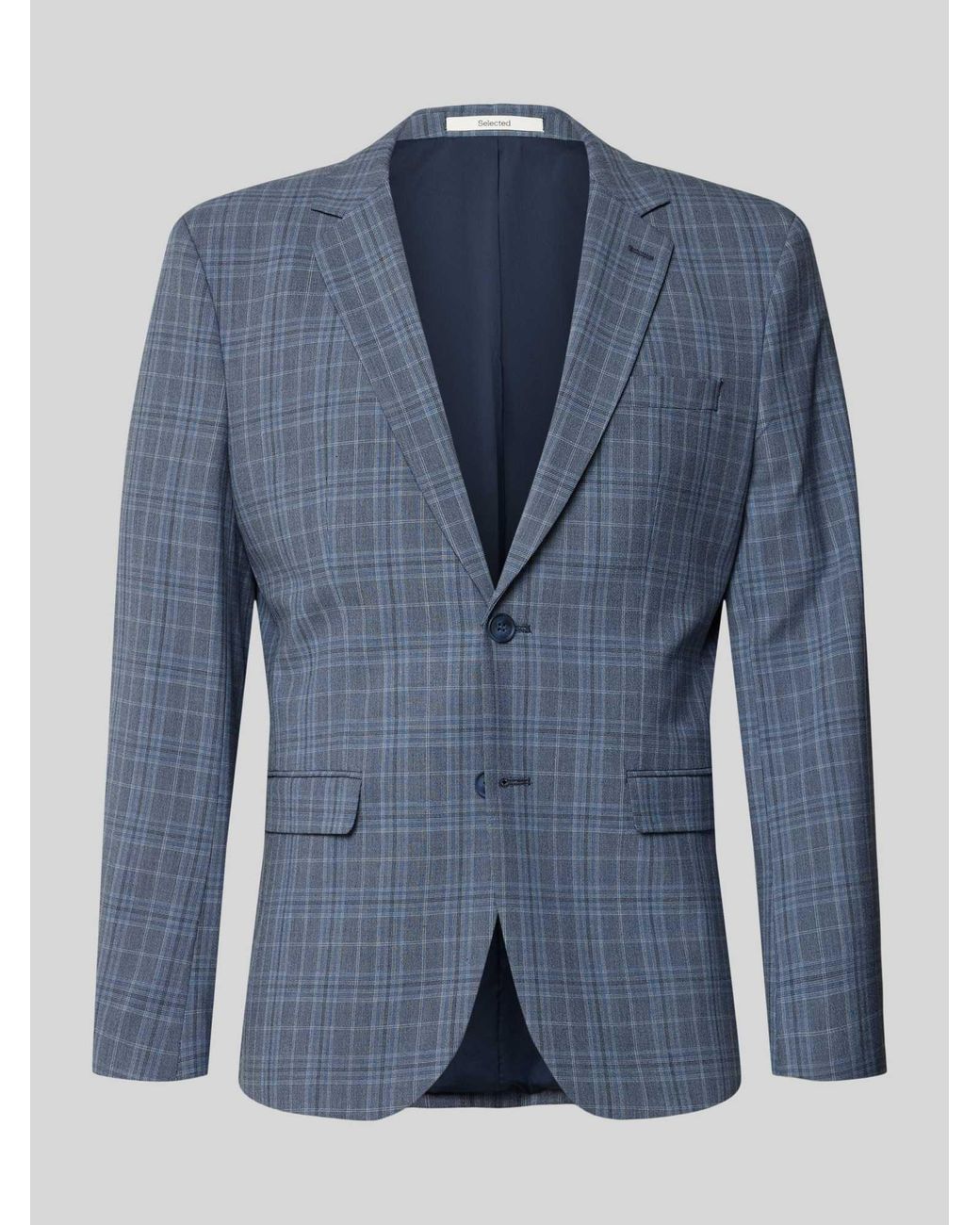 SELECTED Colberts in het Blue voor heren