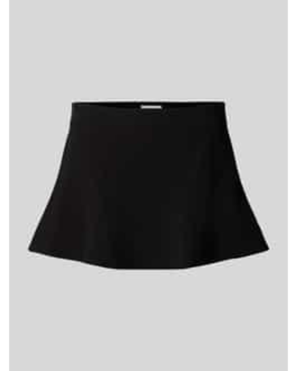 Weekday Minirok Met Naadritssluiting in het Black