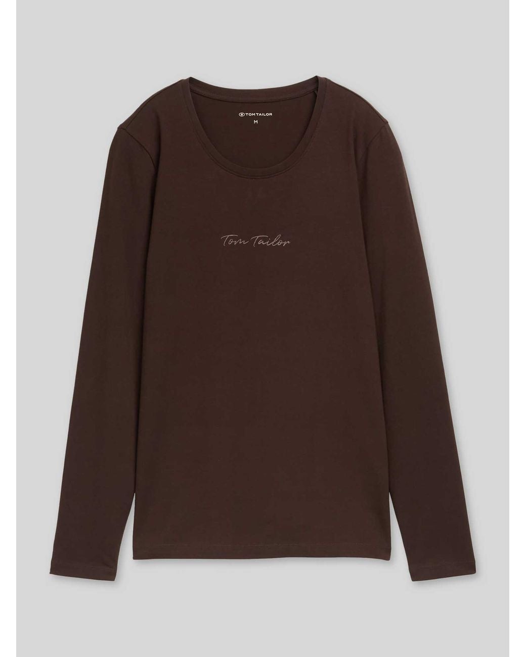 Tom Tailor Longsleeves in het Brown