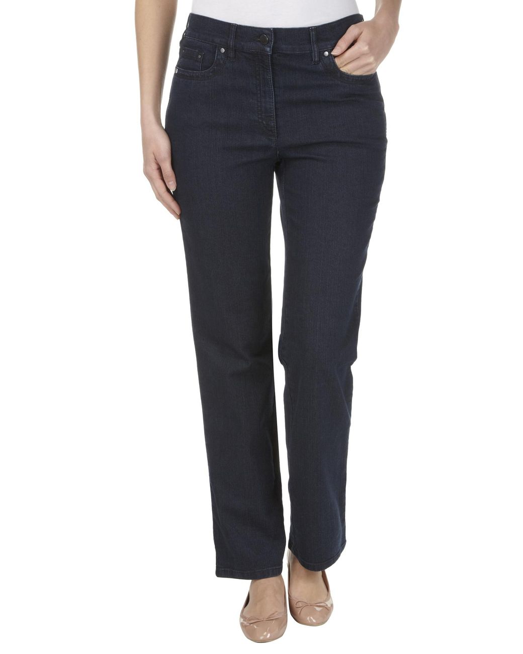 ZERRES Comfort Fit Jeans Met Stretch, Model 'greta' in het Blauw | Lyst NL