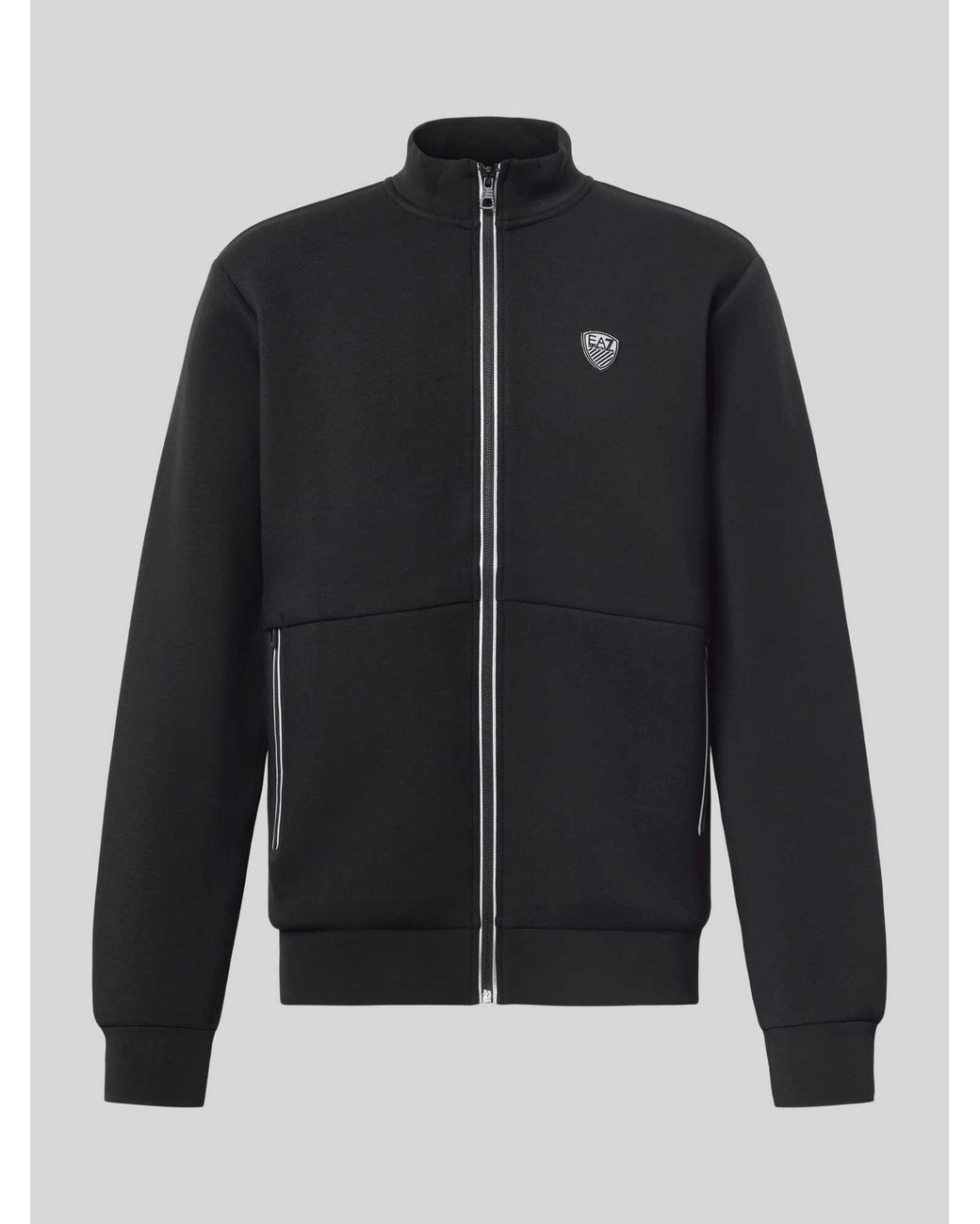 EA7 Regular Fit Sweatjack Met Viscose in het Blue voor heren