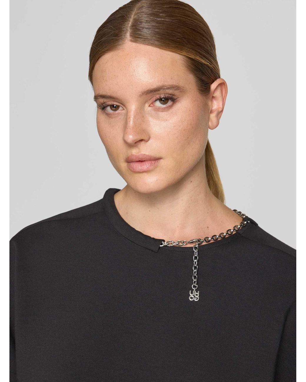 HUGO Sweaters in het Black