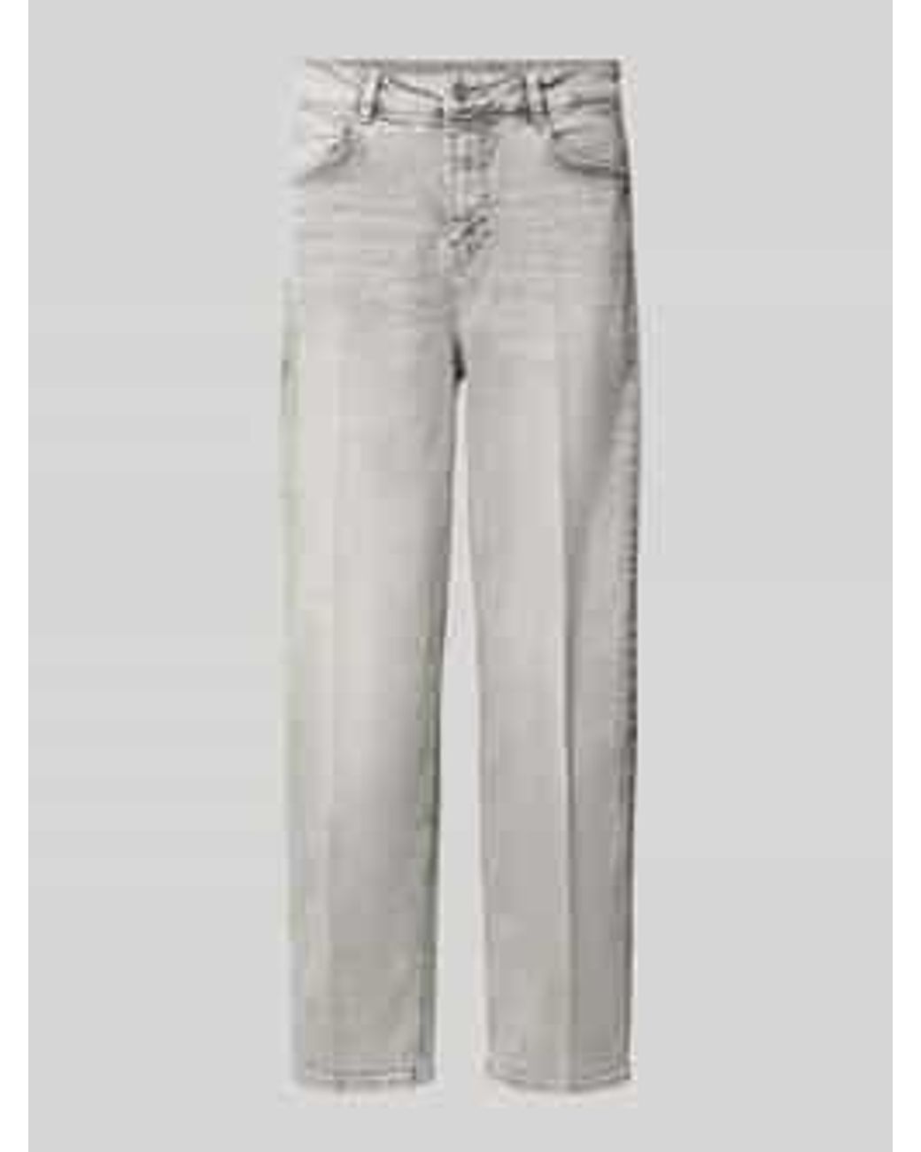 Opus Straight Fit Jeans in het Gray