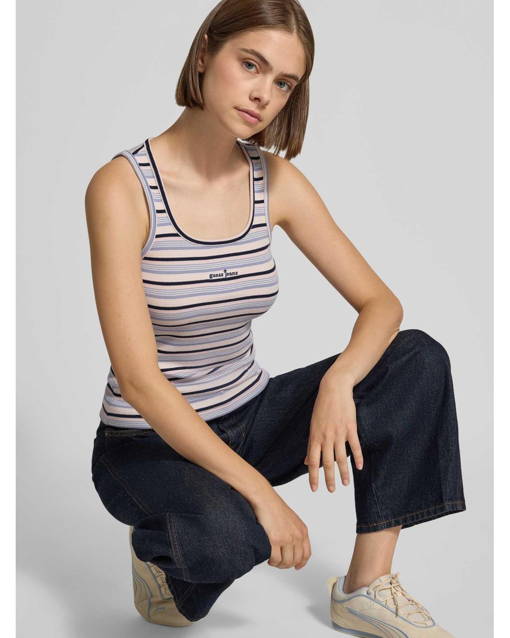 Guess Tanktops in het Gray