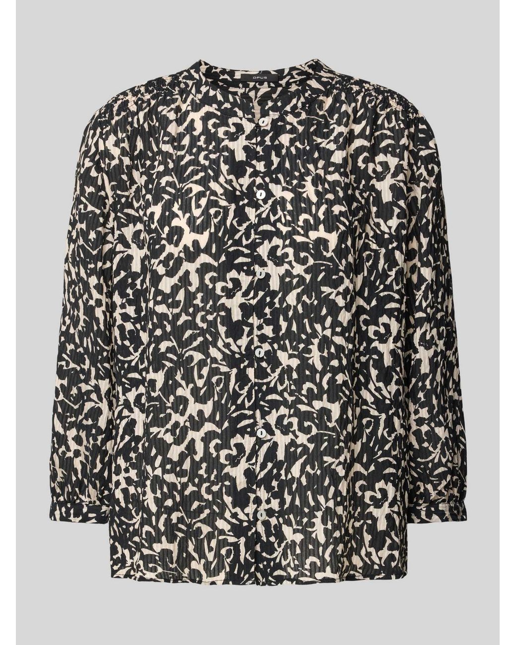Opus Regular Fit Blouse in het Black