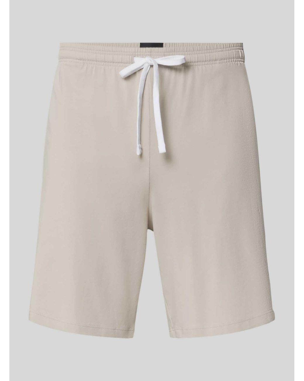 Boss Regular Fit Shorts Van Katoenmix Model 'Miix&Match' in het Natural voor heren