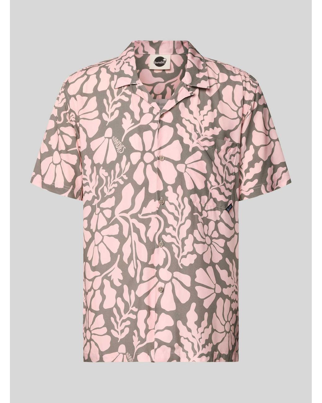 Boardies Casual Overhemden in het Pink voor heren