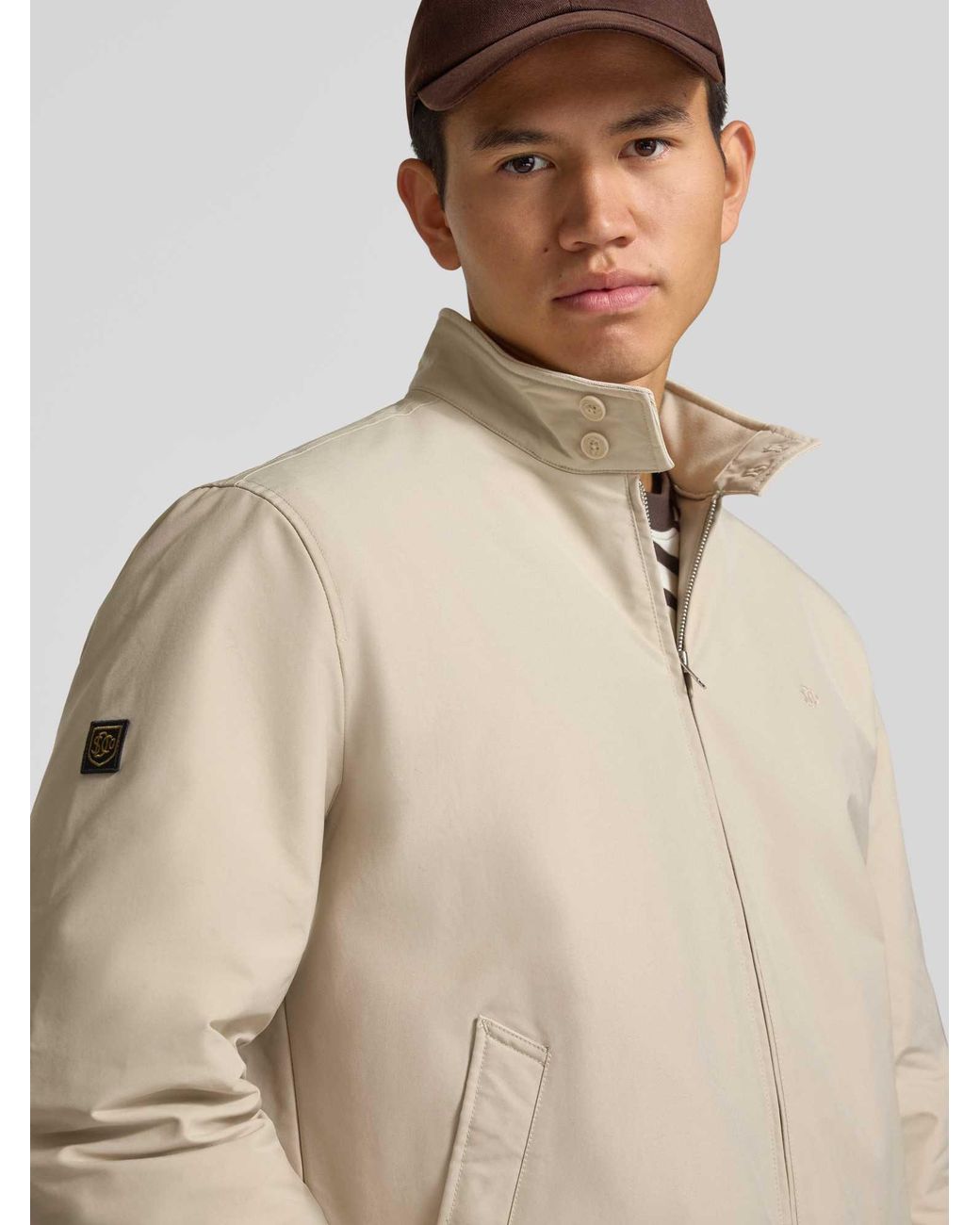Superdry Bomberjacks & Blousons in het Natural voor heren