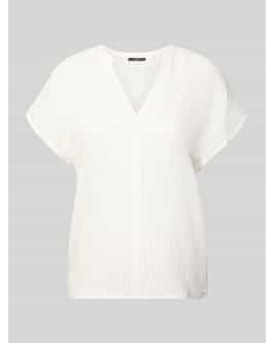 Zero Blouses Korte Mouw in het White