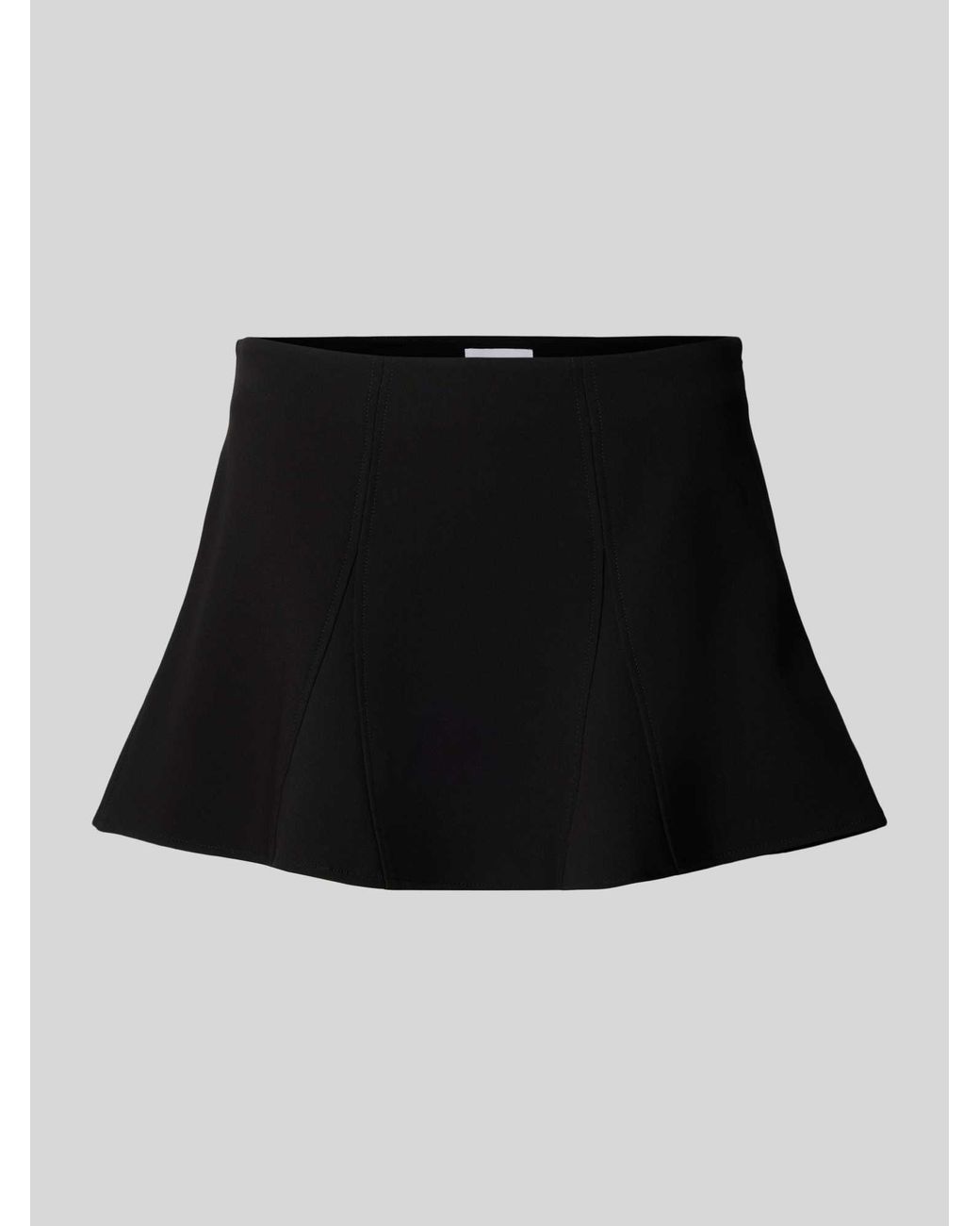 Weekday Minirok Met Naadritssluiting in het Black