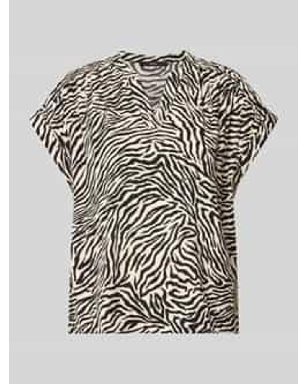 Zero Blouses Korte Mouw in het White
