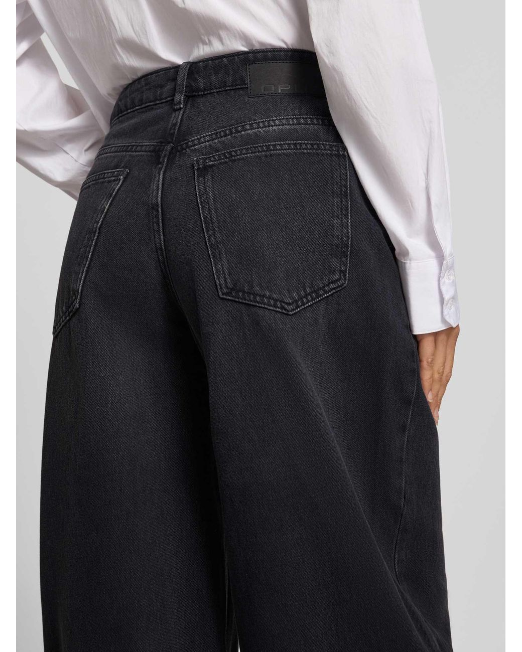 Opus Barrel Jeans in het Blue