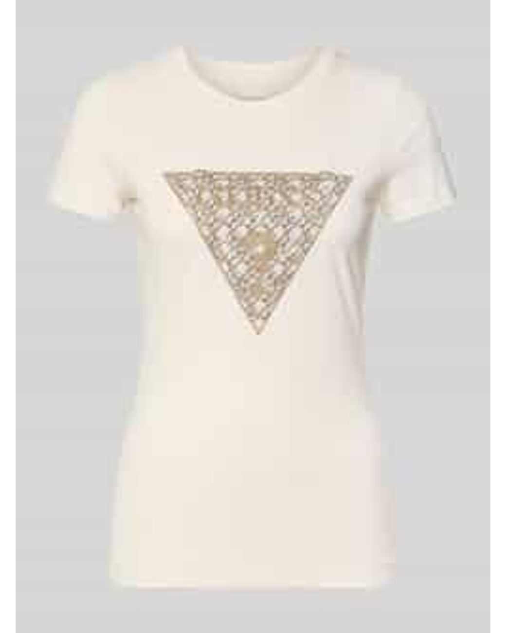 Guess T-Shirts in het Natural
