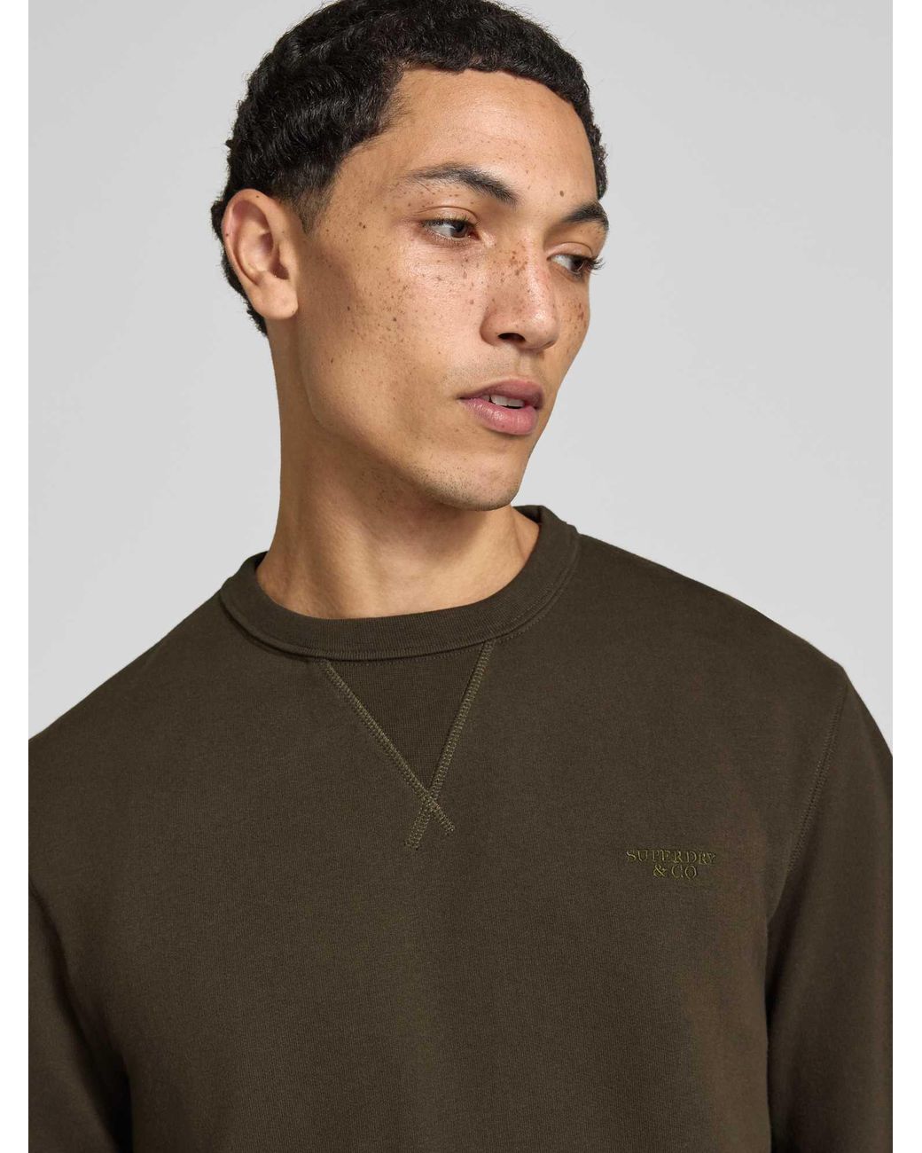 Superdry Sweaters in het Green voor heren