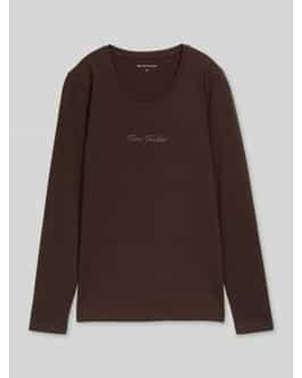 Tom Tailor Longsleeves in het Brown