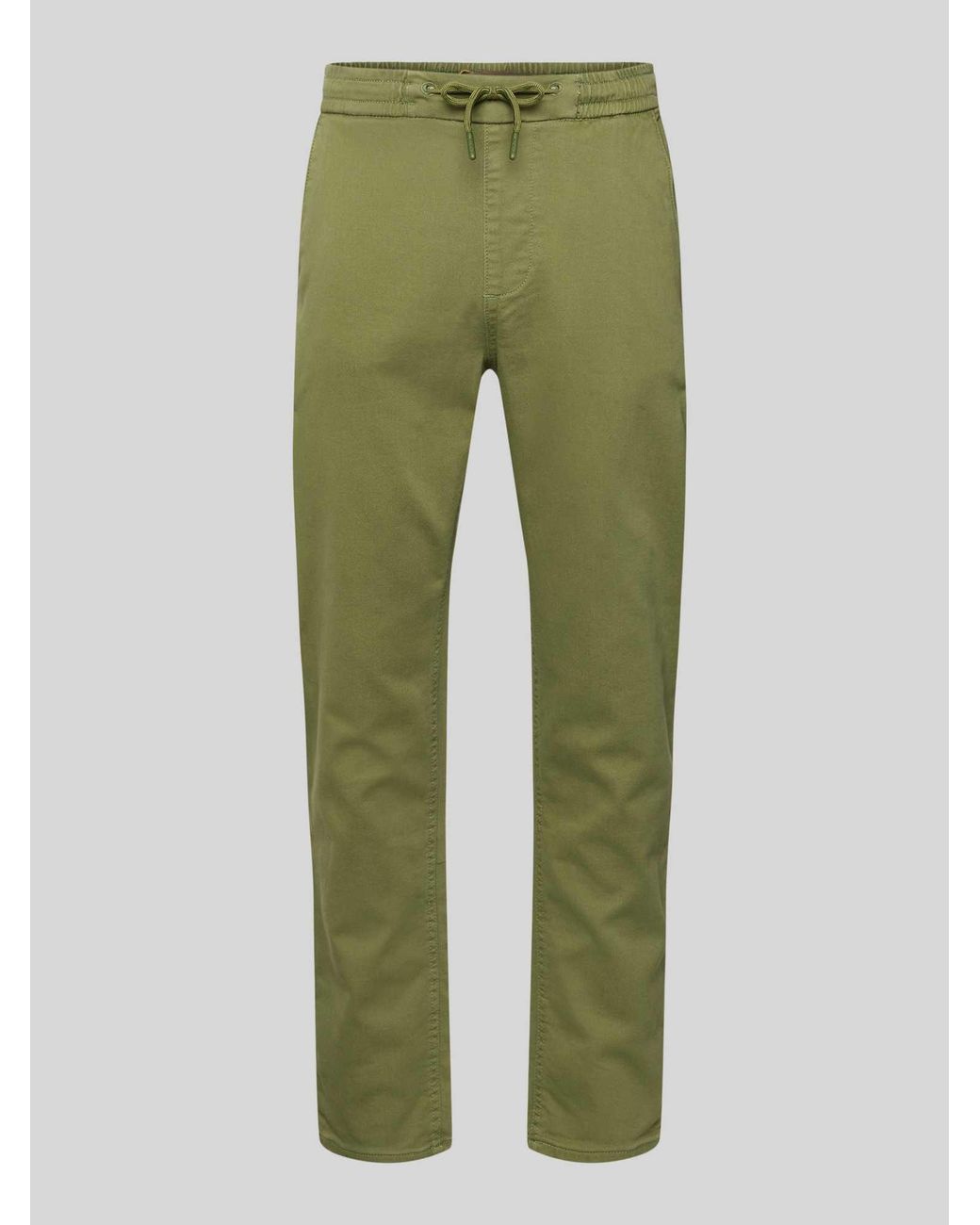 Blend Slim Fit Stoffen Broek Met Steekzakken Model 'Thunder' in het Green voor heren