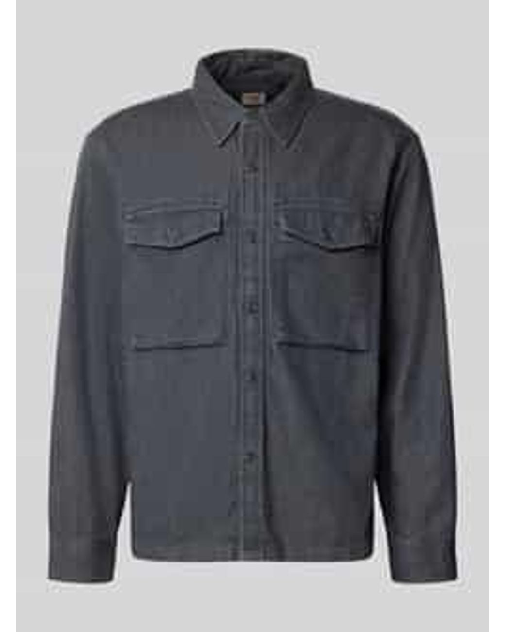 Levi's Denim Overhemden in het Gray voor heren