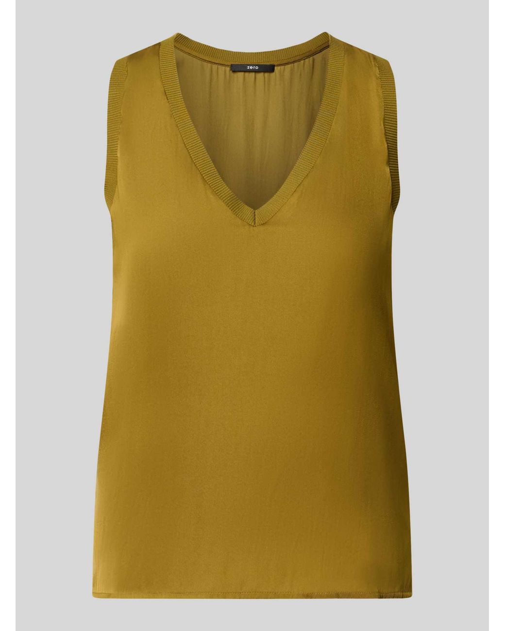 Zero Blouses Korte Mouw in het Green