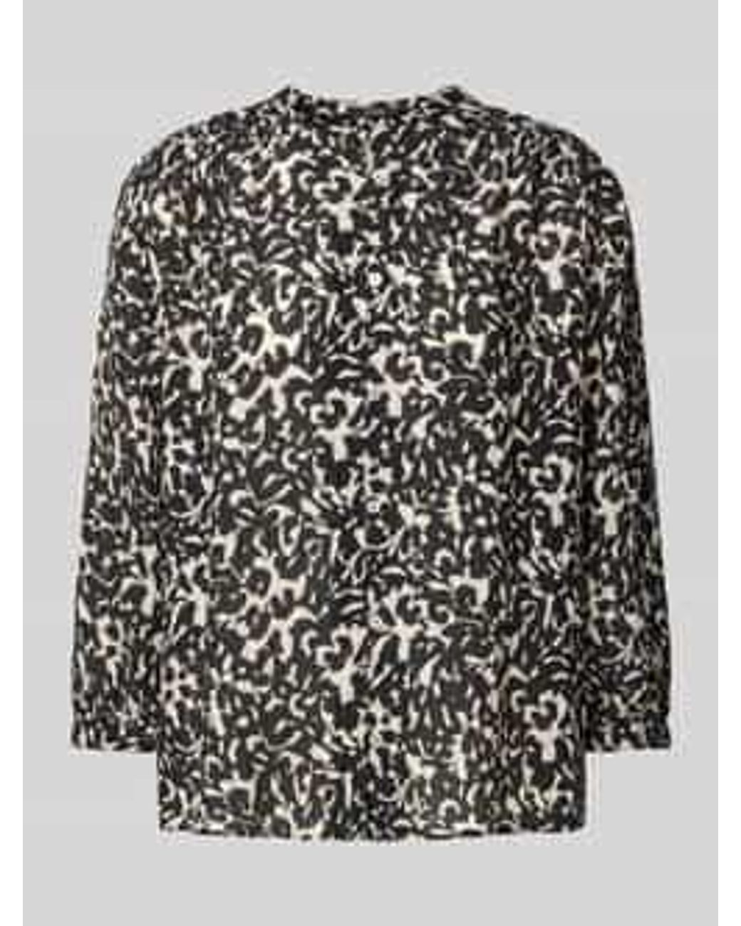 Opus Regular Fit Blouse in het Black