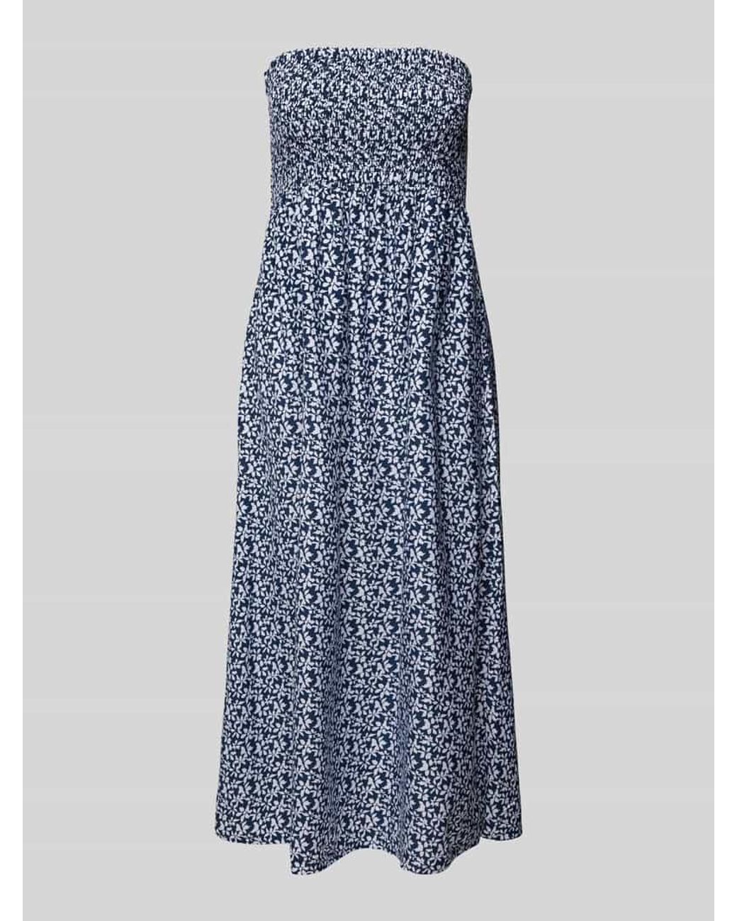 esprit kleid mit floralem muster