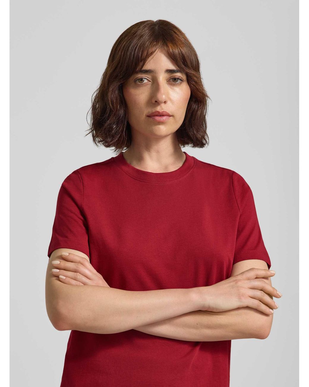 Vero Moda T-Shirts in het Red
