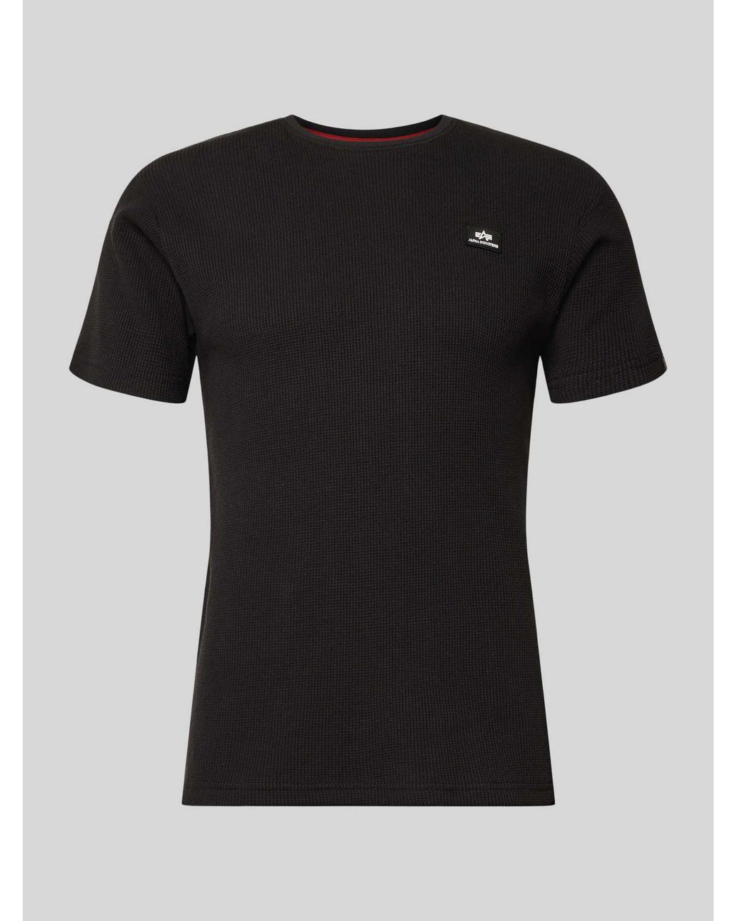 Alpha Industries T-Shirts in het Black voor heren
