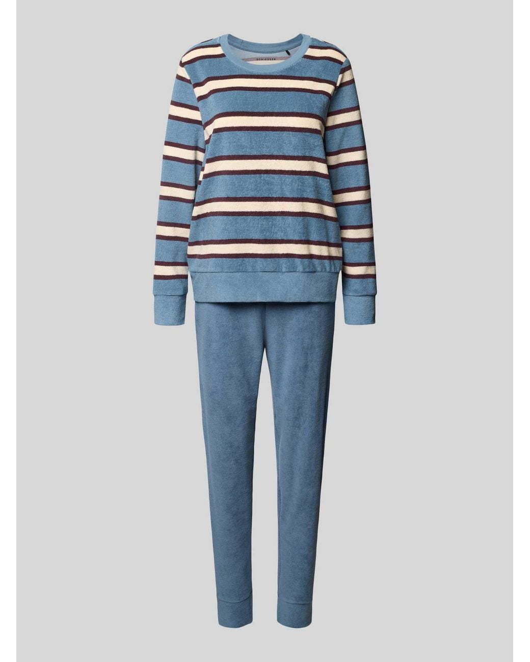 Schiesser Pyjama's in het Blue
